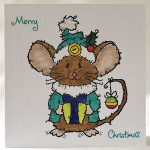 Christmas Mouse Card